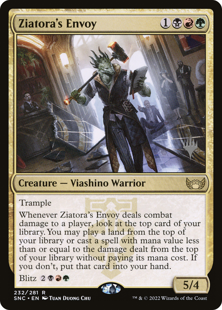 Ziatora's Envoy (Promo Pack) [Streets of New Capenna Promos]