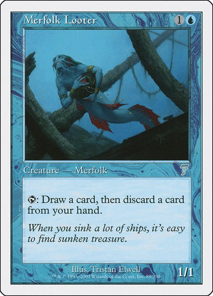 Merfolk Looter (89) (7ED)