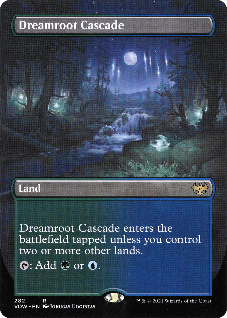 Dreamroot Cascade (Borderless Alternate Art) [Innistrad: Crimson Vow]