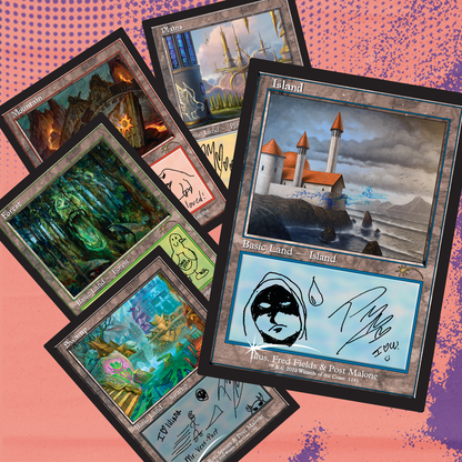 Secret Lair: Drop Series - Secret Lair x Post Malone (The Lands)
