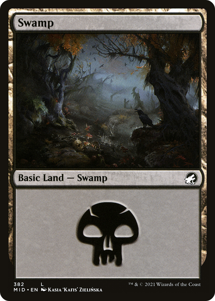 Swamp (382) [Innistrad: Midnight Hunt]