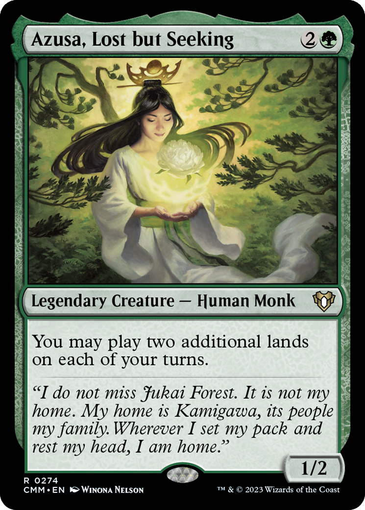 Azusa, Lost but Seeking [Commander Masters]