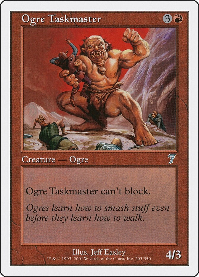 Ogre Taskmaster (203) (7ED)