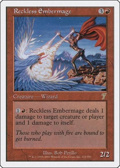 Reckless Embermage (212) (7ED)