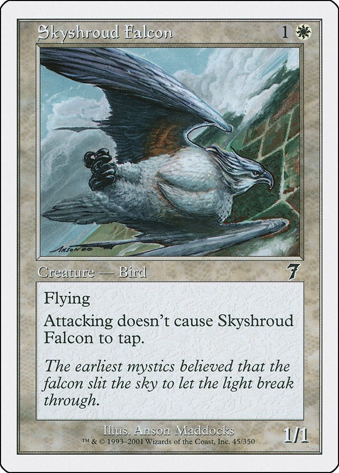 Skyshroud Falcon (45) (7ED)