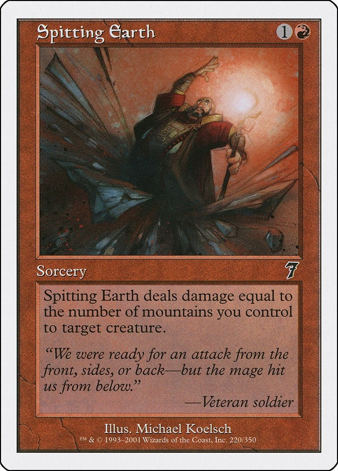 Spitting Earth (220) (7ED)