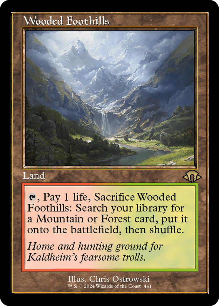 Wooded Foothills (Retro) [Modern Horizons 3]