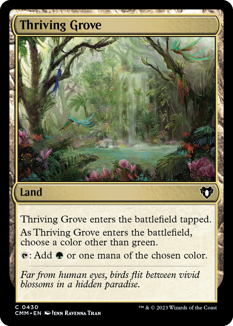 Thriving Grove [Commander Masters]