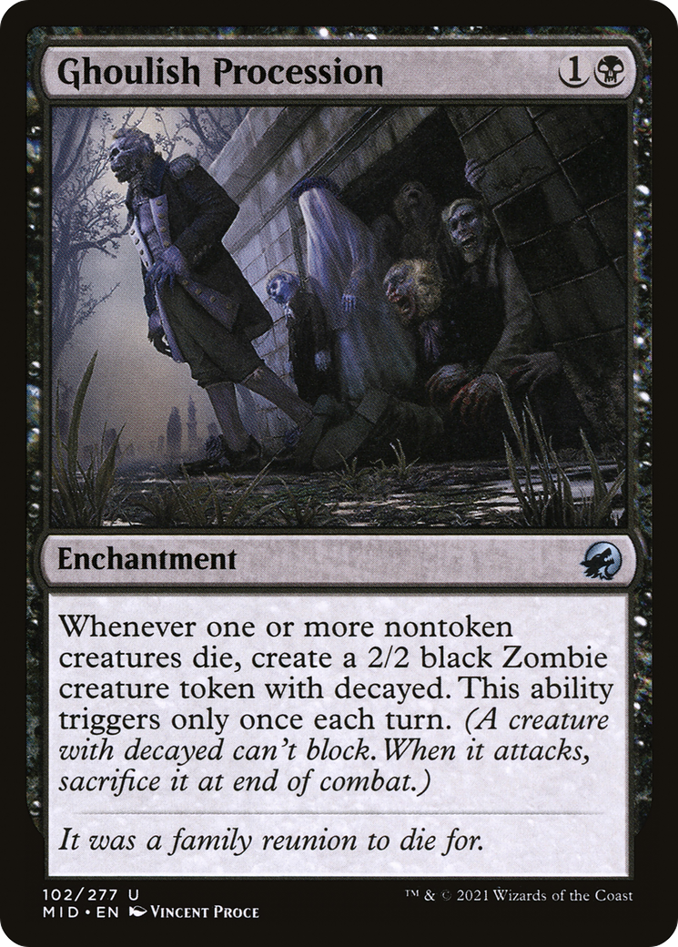 Ghoulish Procession [Innistrad: Midnight Hunt]