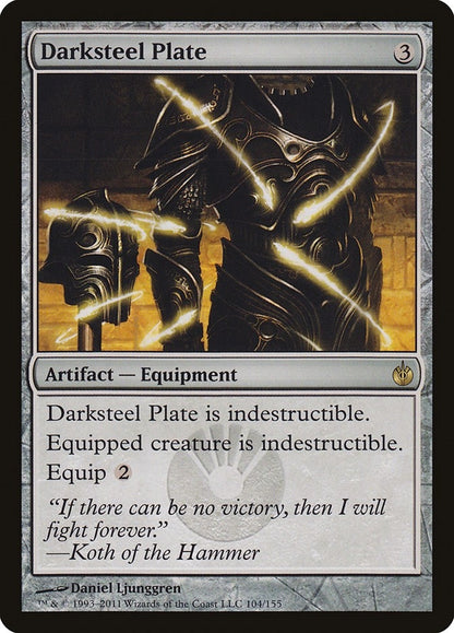 Darksteel Plate (104) (MBS)