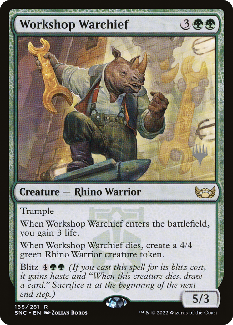 Workshop Warchief (Promo Pack) [Streets of New Capenna Promos]