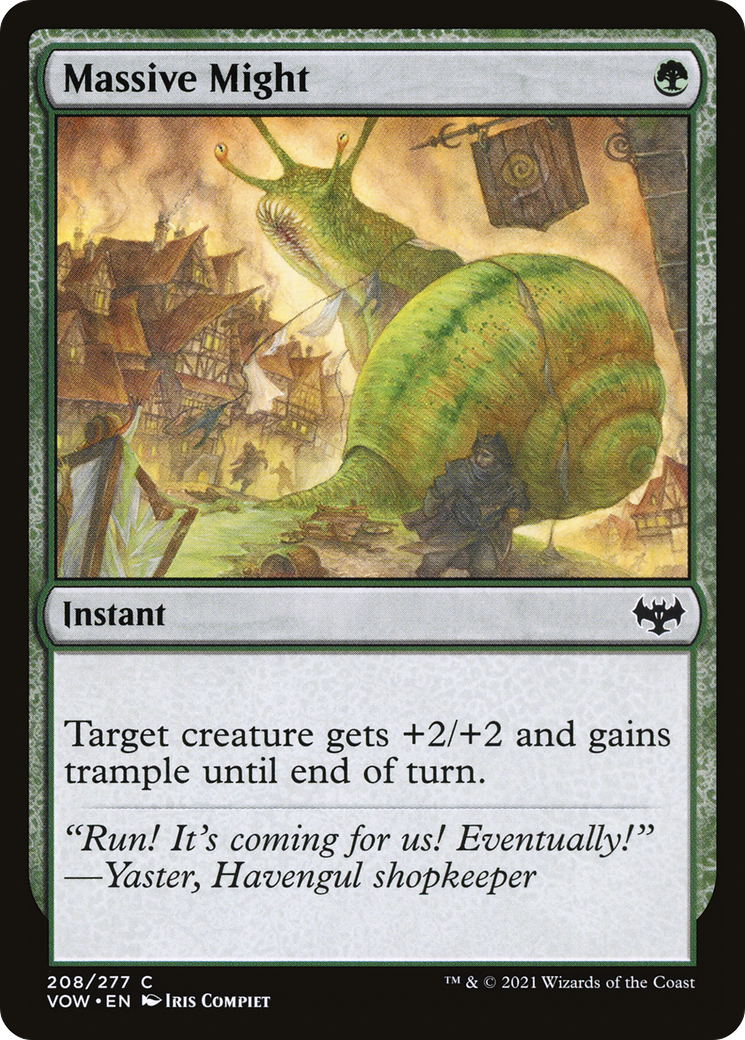 Massive Might [Innistrad: Crimson Vow]