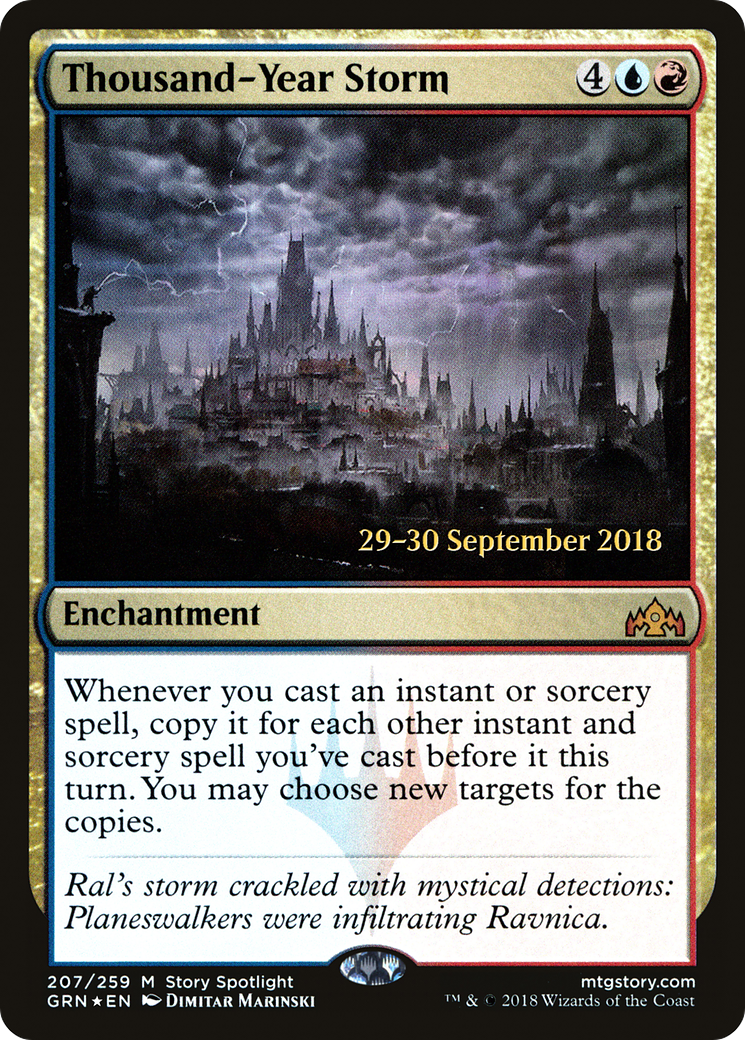 Thousand-Year Storm [Guilds of Ravnica Prerelease Promos]