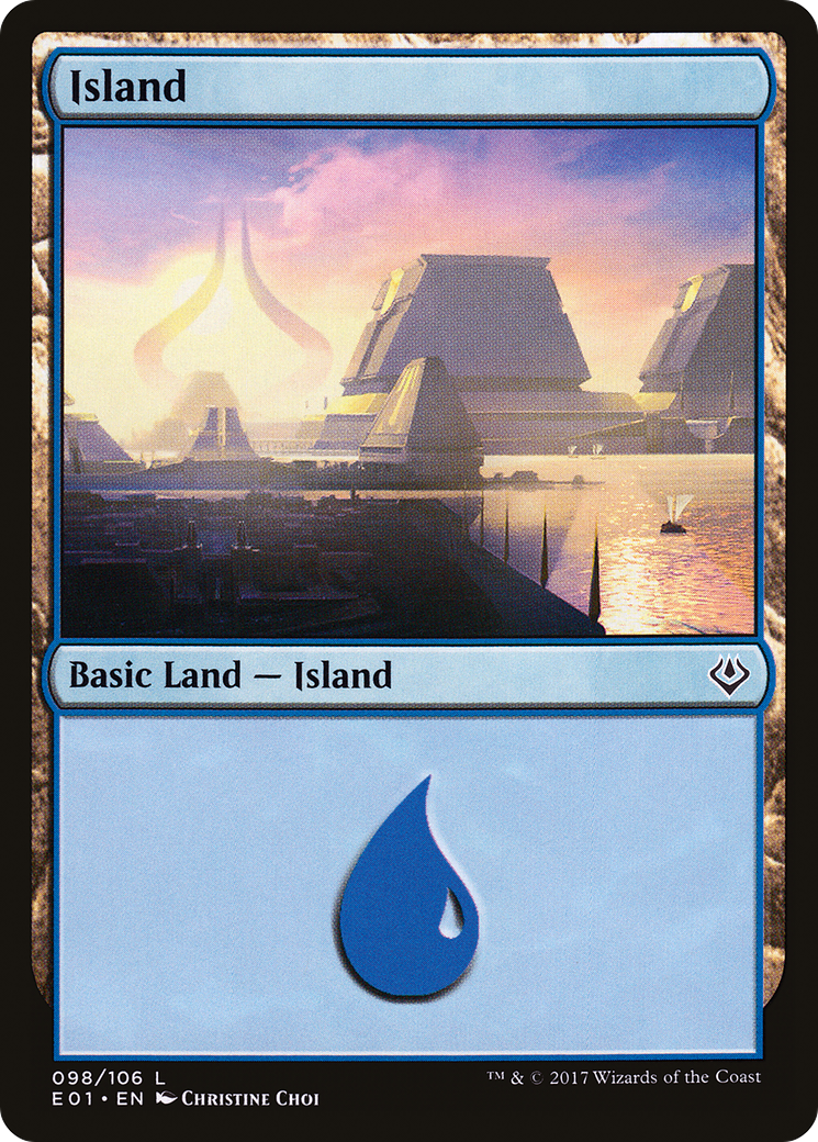 Island (98) [Archenemy: Nicol Bolas]