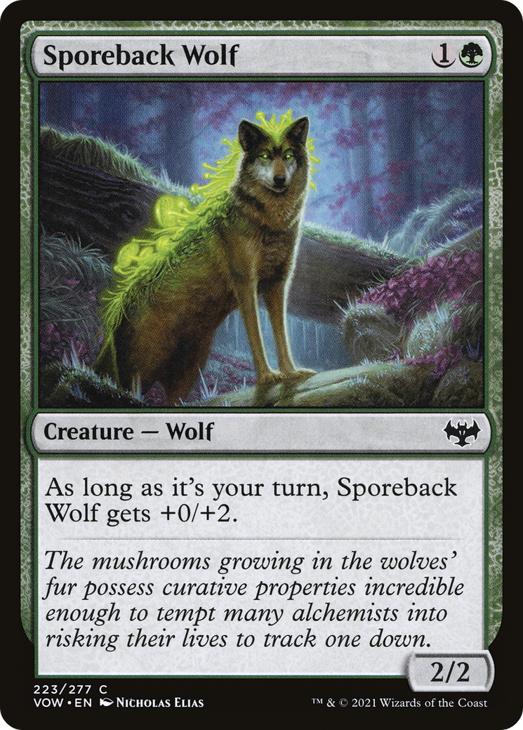 Sporeback Wolf [Innistrad: Crimson Vow]