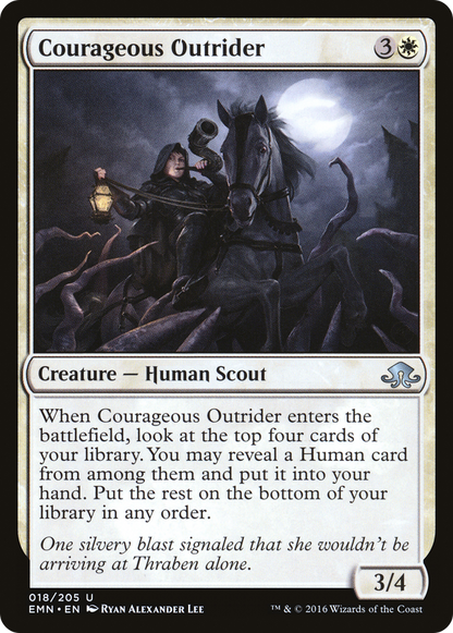 Courageous Outrider [Eldritch Moon]