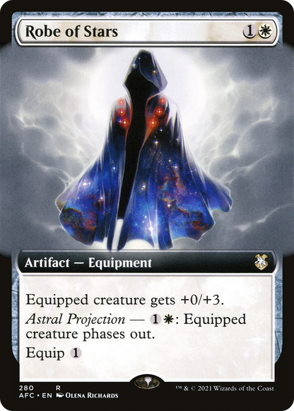 Robe of Stars (Extended Art) [Dungeons & Dragons: Adventures in the Forgotten Realms Commander]