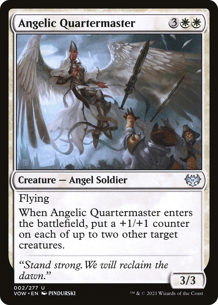 Angelic Quartermaster [Innistrad: Crimson Vow]