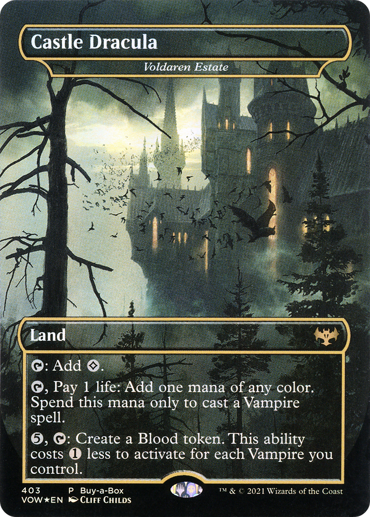 Voldaren Estate - Castle Dracula (Buy-A-Box) [Innistrad: Crimson Vow]