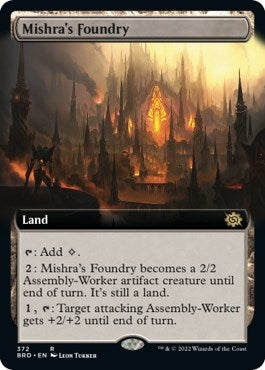 Mishra's Foundry (Extended Art) (372) (BRO)