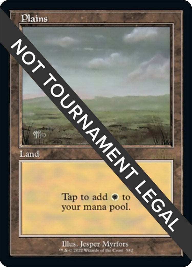 Plains (582) (Retro Frame) (582) (30A)
