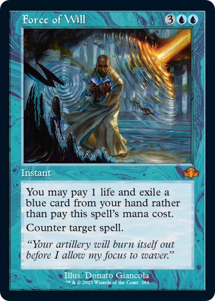 Force of Will (Retro Frame) (284) (DMR)