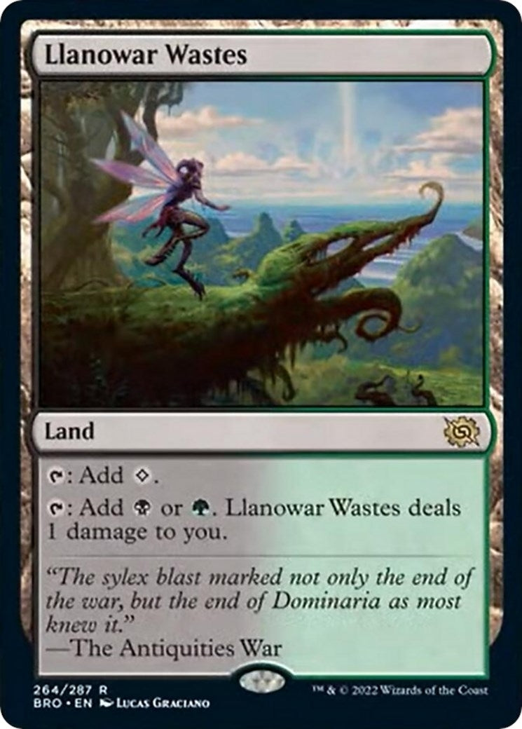 Llanowar Wastes (264) (BRO)