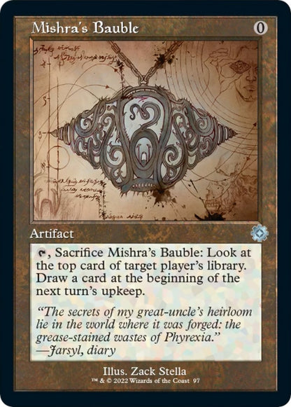 Mishra's Bauble (Schematic) (97) (BRR)