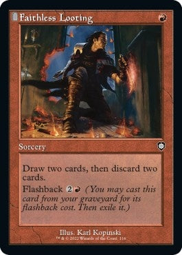 Faithless Looting (Retro Frame) (116) (BRC)