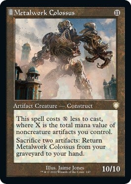 Metalwork Colossus (Retro Frame) (147) (BRC)