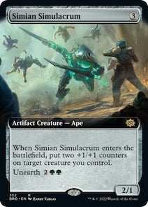 Simian Simulacrum (Extended Art) (352) (BRO)
