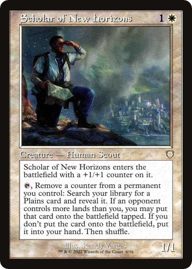 Scholar of New Horizons (Retro Frame) (6) (BRC)