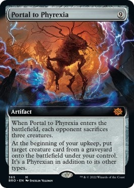 Portal to Phyrexia (Extended Art) (365) (BRO)