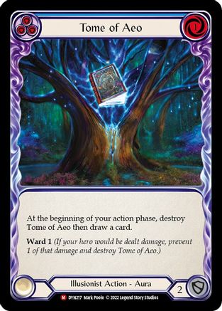 Tome of Aeo [DYN217] (Dynasty)  Rainbow Foil