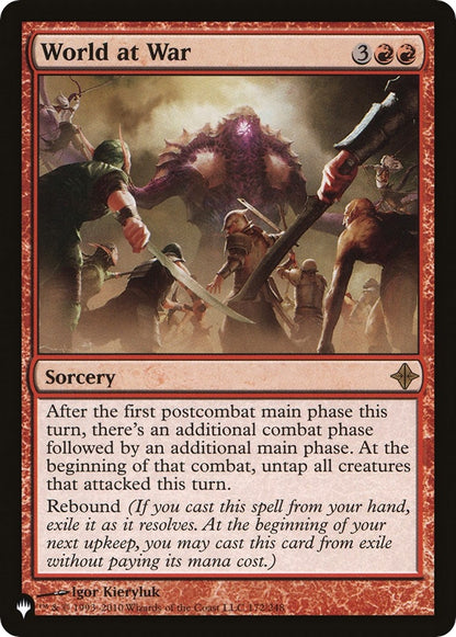 World at War (172/248) (LIST)
