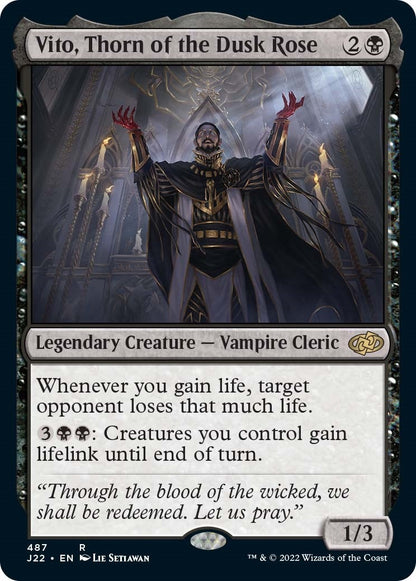 Vito, Thorn of the Dusk Rose (487) (J22)