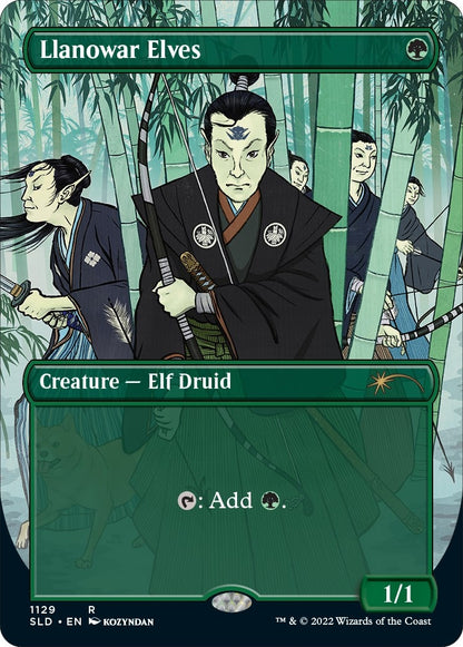 Llanowar Elves (1129) (1129) (SLD)