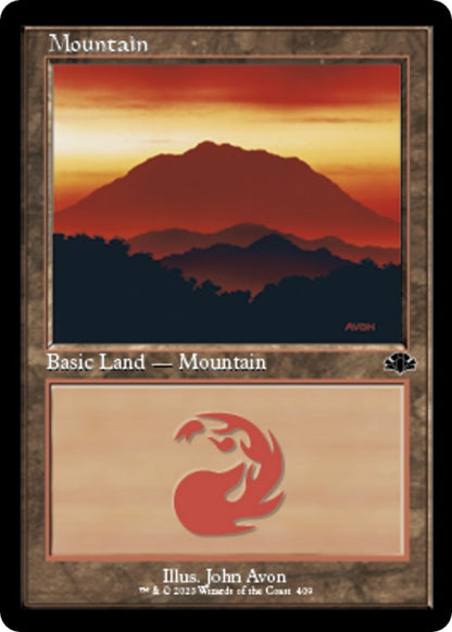 Mountain (409) (Retro Frame) (409) (DMR)