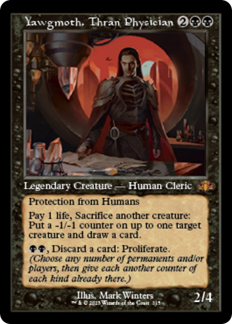 Yawgmoth, Thran Physician (Retro Frame) (315) (DMR)