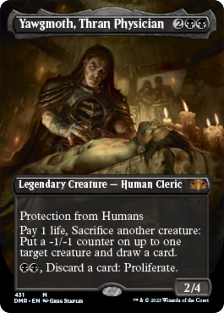 Yawgmoth, Thran Physician (Borderless) (431) (DMR)