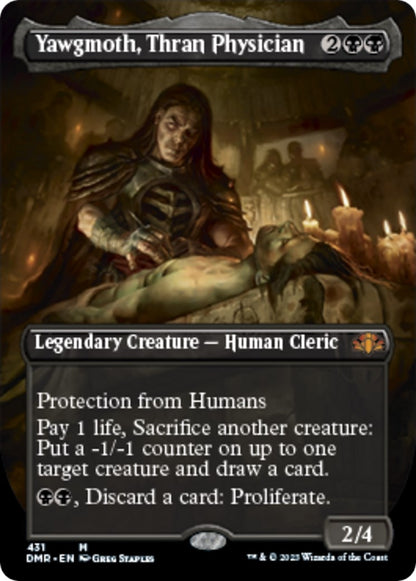 Yawgmoth, Thran Physician (Borderless) (431) (DMR)