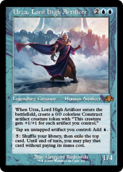 Urza, Lord High Artificer (Retro Frame) (296) (DMR)