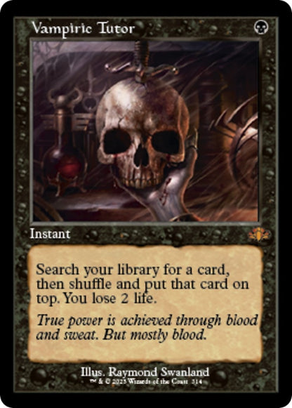 Vampiric Tutor (Retro Frame) (314) (DMR)