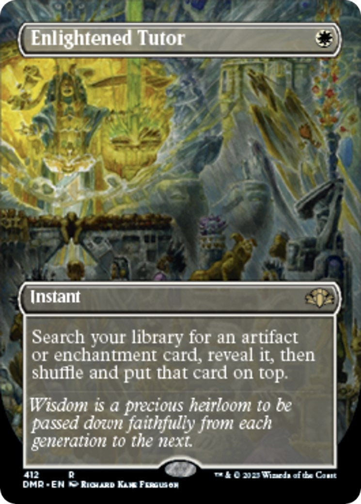 Enlightened Tutor (Borderless) (412) (DMR)