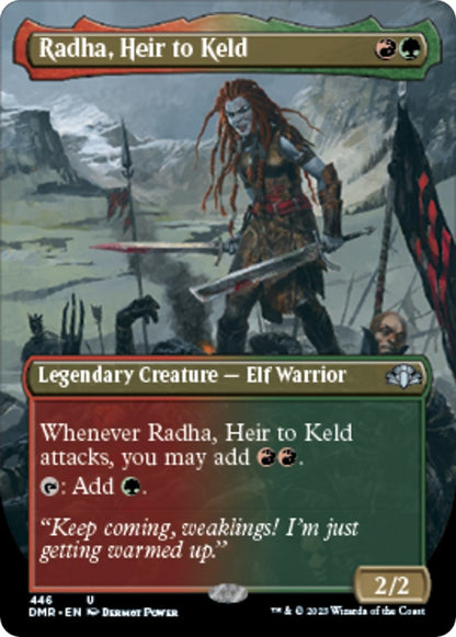 Radha, Heir to Keld (Borderless) (446) (DMR)