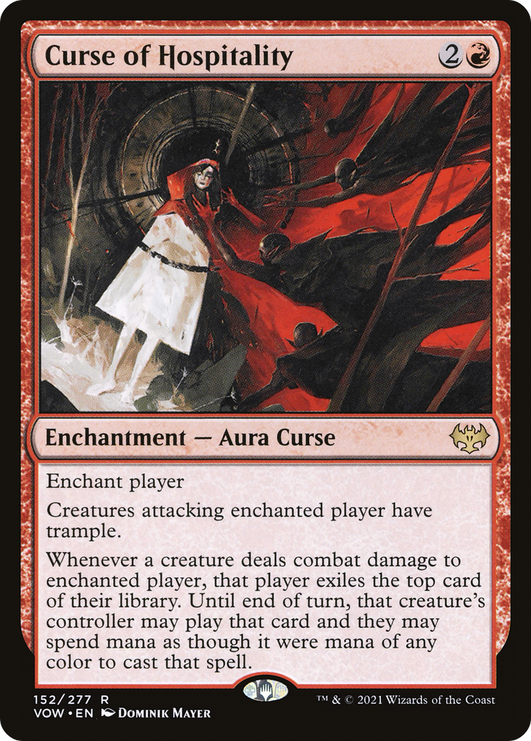 Curse of Hospitality [Innistrad: Crimson Vow]