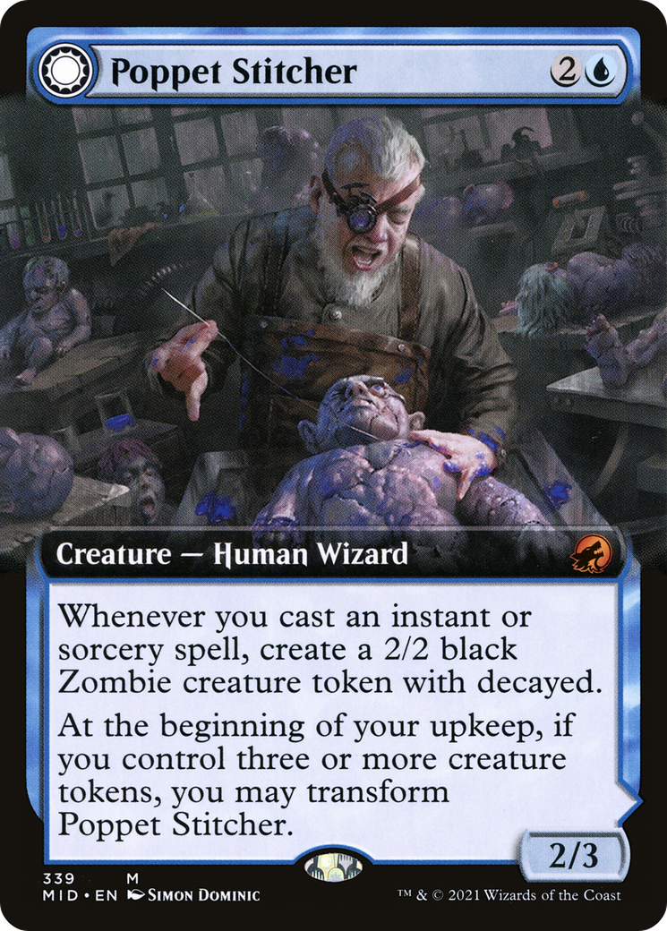 Poppet Stitcher // Poppet Factory (Extended Art) [Innistrad: Midnight Hunt]