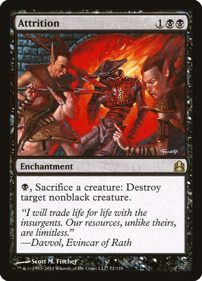 Attrition (72) (CMD)