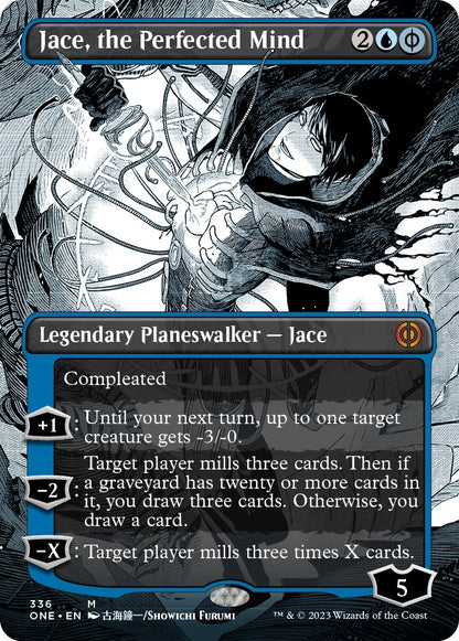 Jace, the Perfected Mind (Borderless) (336) (ONE)