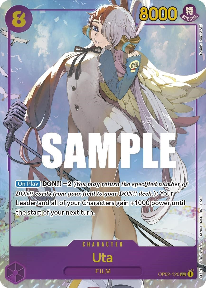 Uta (Alternate Art) (OP02-120) (OP02)